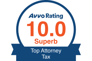 Avvo Rating 10 Superb Top Attorney Tax